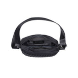 Inspiration Woven Neoprene Crossbody Bag | Black