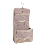Joan & David Large Diagonal Quilted Hanging Toiletry Case