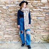 Dare To Wear Animal Zebra Print Cozy Scarf Brown