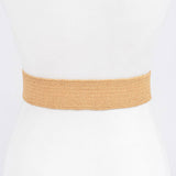 Handmade Buckle Elastic Belt – Khaki