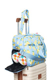Zesty Lemons Light Blue Weekender Bag