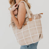Fae Fringe Tote Bag | Tan