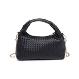 Ripley Woven Crossbody Black