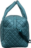 Joan & David Quilted Duffle Bag - 22" Parachute Nylon Weekender