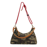 Cosette Canvas Shoulder Bag | Structured | Camo