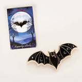 Vampire Bat Hard Enamel Lapel Pin – Gothic & Halloween