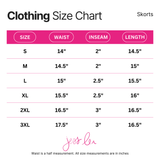 After Dark Polka Dot Skort | Black | Sizes S–3XL