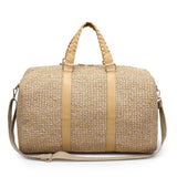 Coastal Escape Straw Weekender Natural