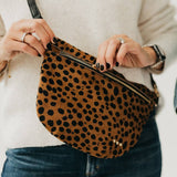 Westlyn Hair-On-Hide Bum Bag – Camo