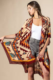 Southwest Sol Kimono | Southwestern Viscose Layer