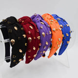 Royal Blue Football Charm Gameday Headband