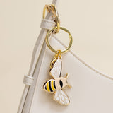 Honey Bee Keychain & Bag Charm – Nature & Garden Gift