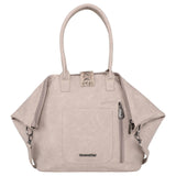 Montana West Tooled Tote Tan