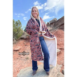 Desert Ballad Blanket Brown Black White