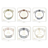 Wear + Share Faith Bracelets Navy Blue