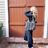 Fae Fringe Tote Bag | Black