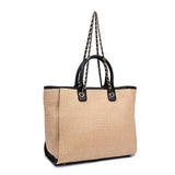 Jaxon Tote – Natural Black