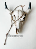 Navajo Style Pearl Y Necklace – Copper Western Pendant