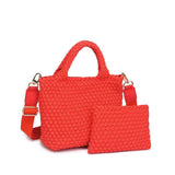Sky's The Limit Small Sustainable Crossbody Bag | Coral