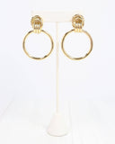 Freddie Drop Earrings – Gold