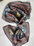Buckles & Badges Wild Rag | Silk Rayon Western Scarf