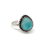 Kashi Small Stone Ring Amazonite