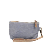 Canvas Deer Wristlet Pouch