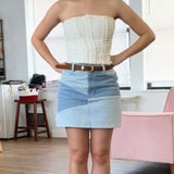 Classic Suede Belt | Caramel Brown with Gold Curve Buckle