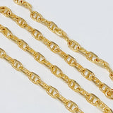 Equestrian Horse Bit Anchor Link Layering Necklace