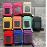 Accordion Style Card ID Wallet Royal Blue