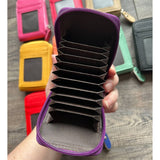 Accordion Style Card ID Wallet Beige