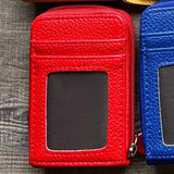 Accordion Style Card ID Wallet Red
