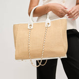 Jaxon Tote – Natural White