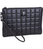 Rebecca & Rifka Box Quilted Wristlet Pouch
