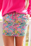 Falling for Florals Skort – Multi