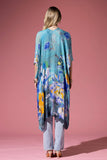 Kew Gardens Watercolor Floral Kimono