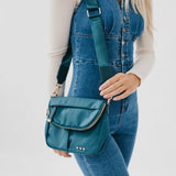 Tilly Nylon Crossbody Bag Teal
