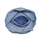 Sky's The Limit Large Denim Tote | Woven Denim | Sol and Selene