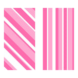 Pink Striped Beach Quick Dry Towel