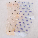 Mini Daisy Sheer Socks - Set of 2