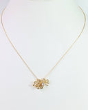 Cherry on Top Charm Necklace Set – Gold