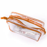 Bridget Clear Purse – Texas Patterned Straps | Dual Strap Set