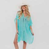 Shell Beach Western Sun Hat | White Shells