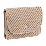 Joan & David Diagonal Quilted Hanging Toiletry Case
