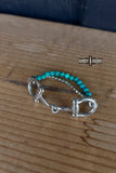Snaffle Magic Bracelet | Turquoise Western Snaffle Bit Bracelet