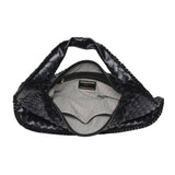 Victoria Woven Vegan Leather Hobo Bag | Natural