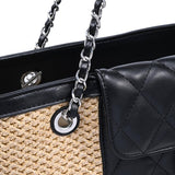 Landon Tote – Natural Black