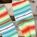 Good Vibes Long Western Southwestern Cowgirl Scarf