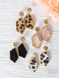 Let's Go Downtown Drop Earrings, Rose Gold