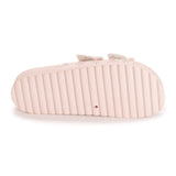 MUK LUKS Women's Grand Cayman Perforated Sandal | Adjustable Strap Flat